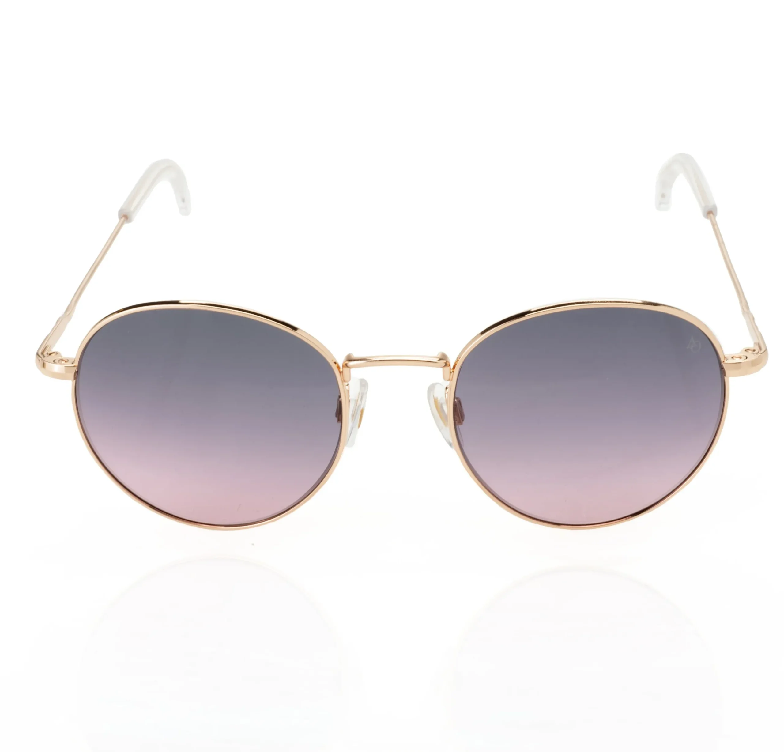 Hot J. W. Hulme Co American Optical Eyewear Original Ao-1002 Sunglasses Rose Gold