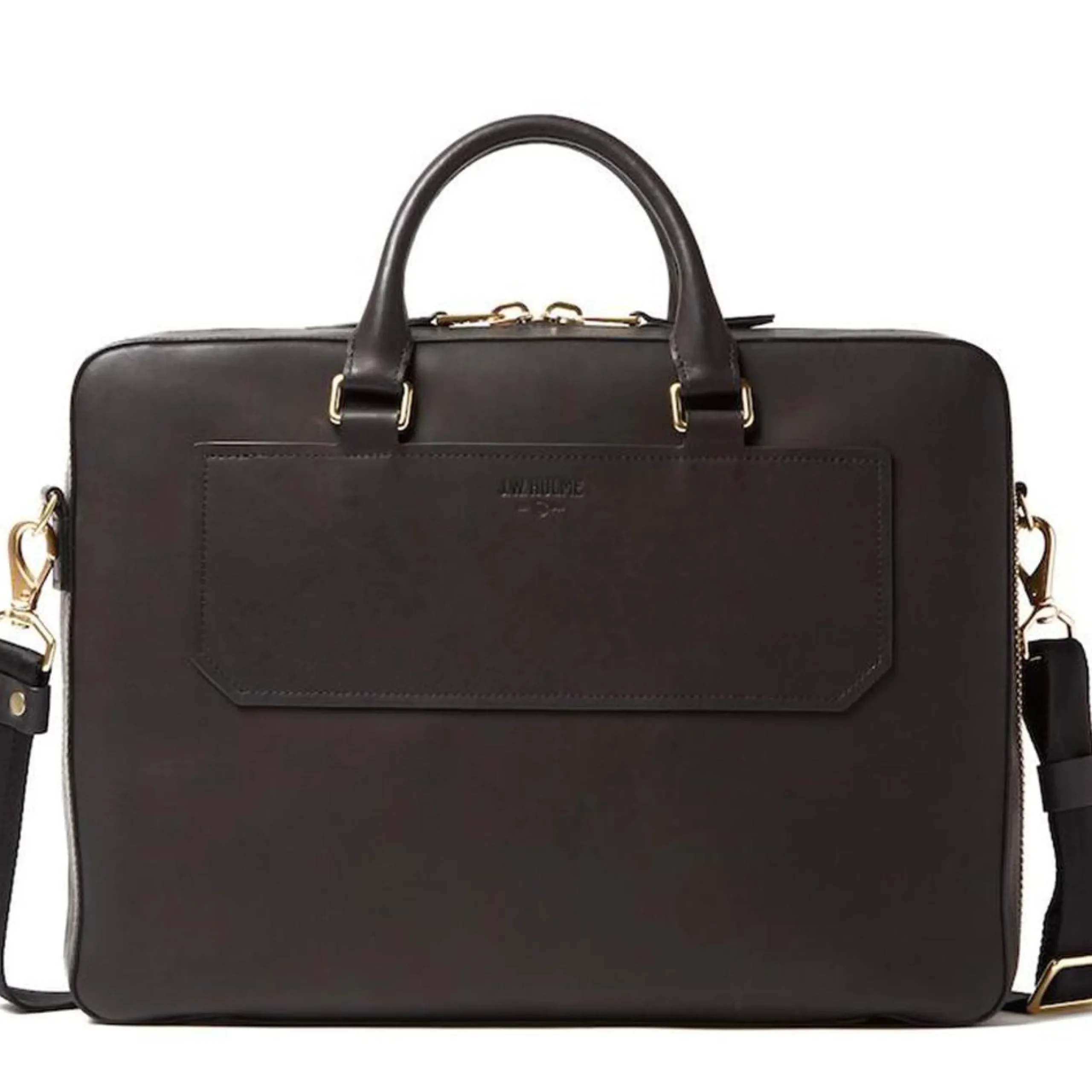 Clearance J. W. Hulme Co Fremont Briefcase Black Hanover