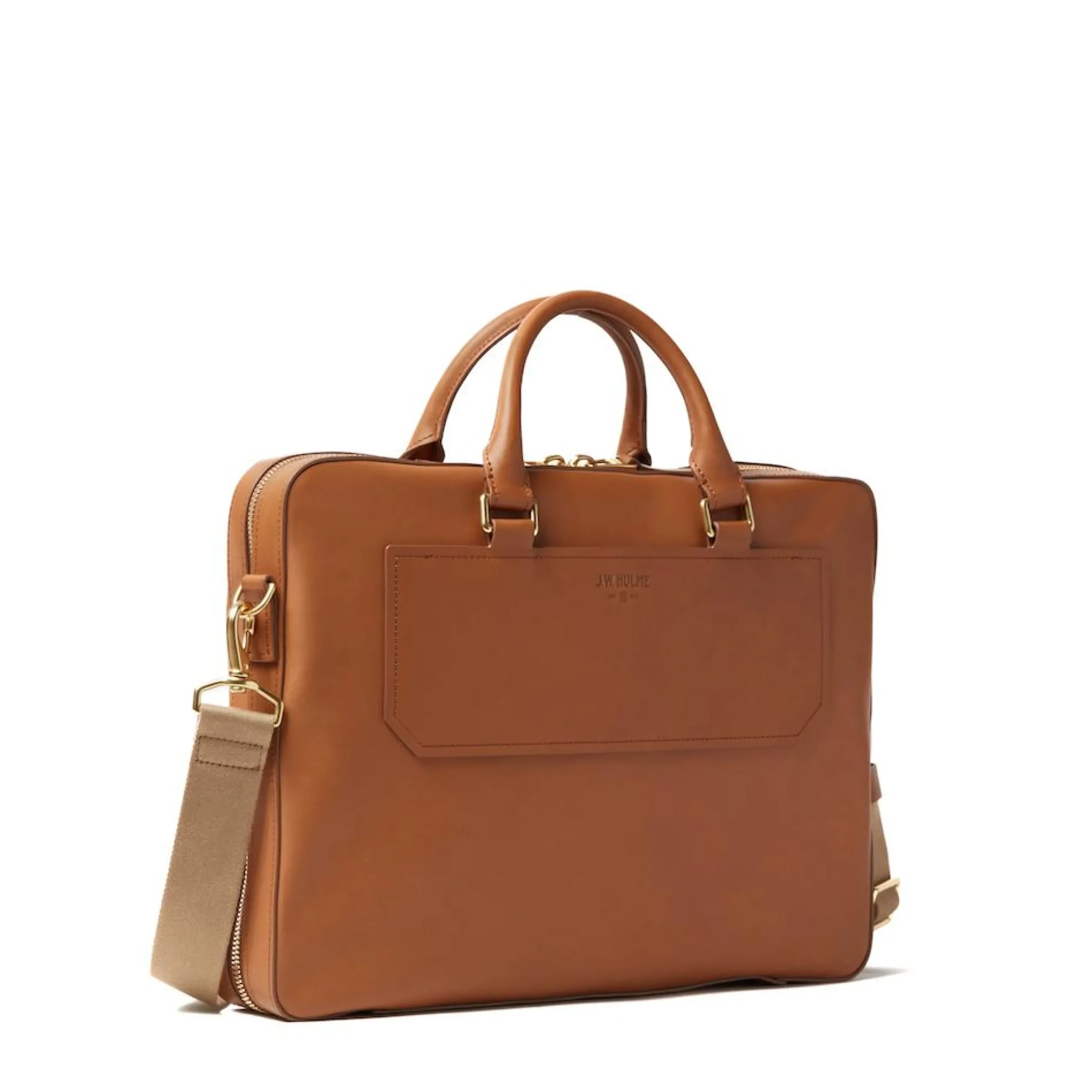 fremont_briefcase_2.webp Flash Sale J. W. Hulme Co Fremont Briefcase Walnut Hanover