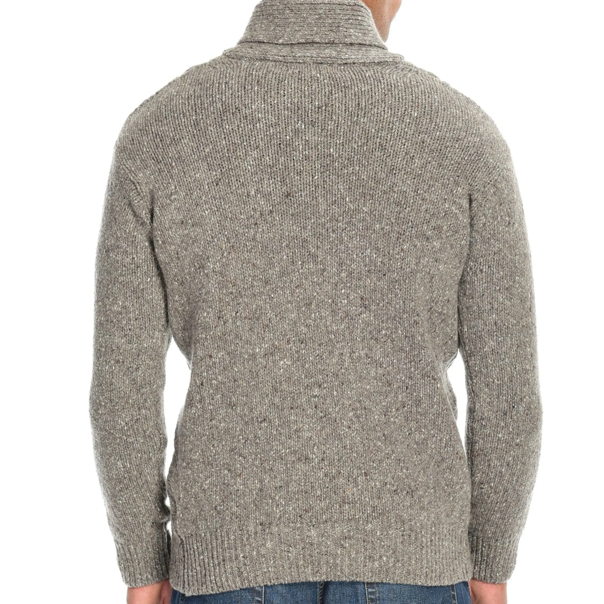 Cheap J. W. Hulme Co Irelandseye Knitted Clonard Shawl Collar Cable Pullover