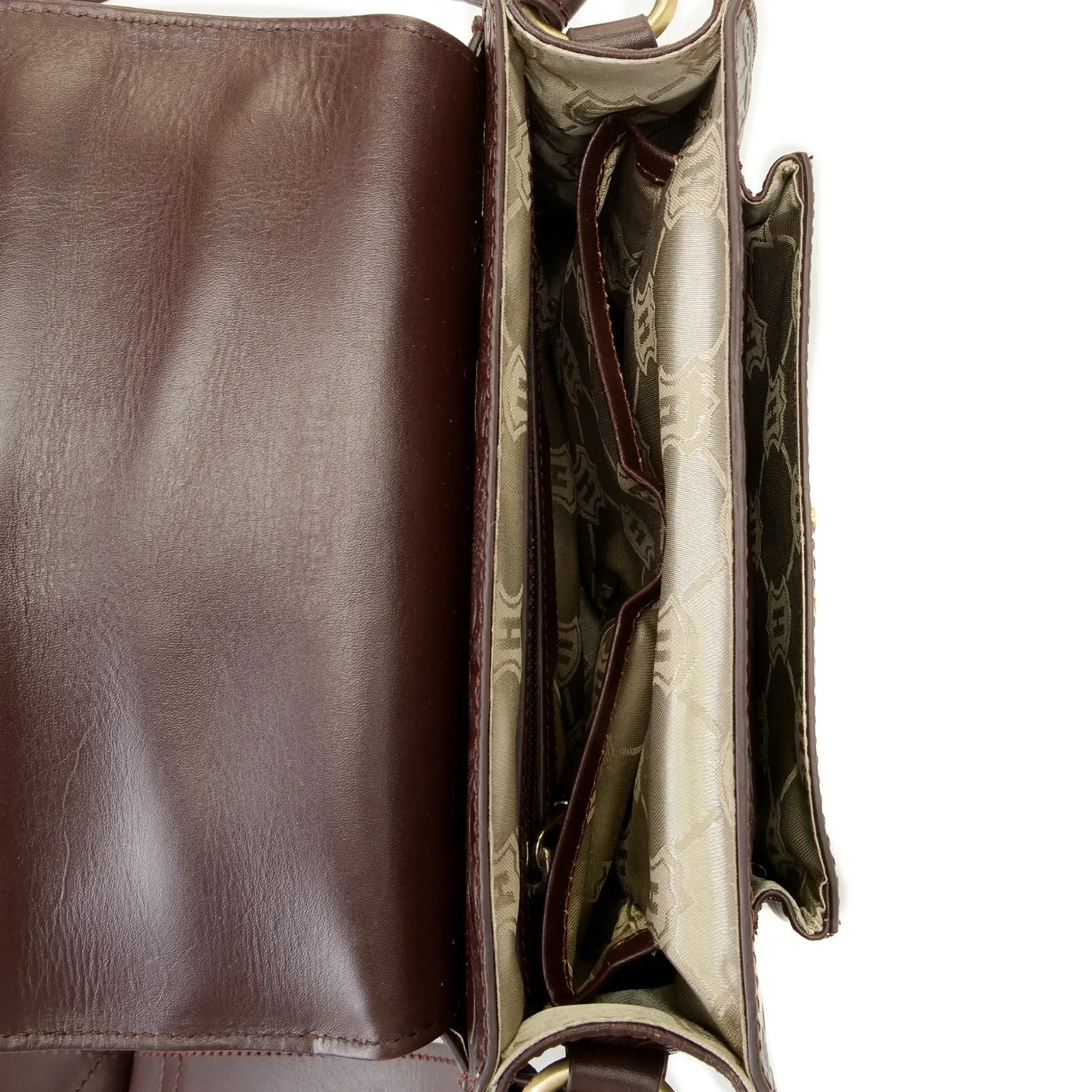 reese_tooled_leather_saddle_crossbody_bag_3.webp Sale J. W. Hulme Co Reese Tooled Leather Saddle Crossbody Bag Brown